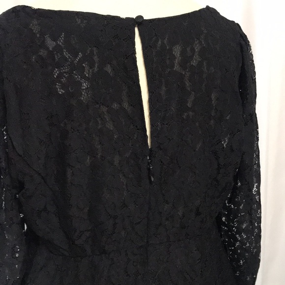 NWT Torrid Peplum Lace Puff Sleeve Top - Picture 7 of 9